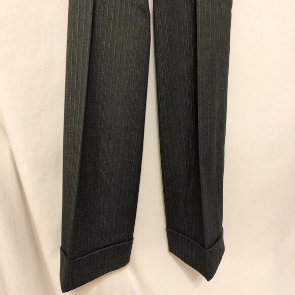 Melanie Lyne Gray Pinstripe Dress Pants - Picture 7 of 9